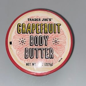 New never opened Trader Joe’s Grapefruit Body Butter